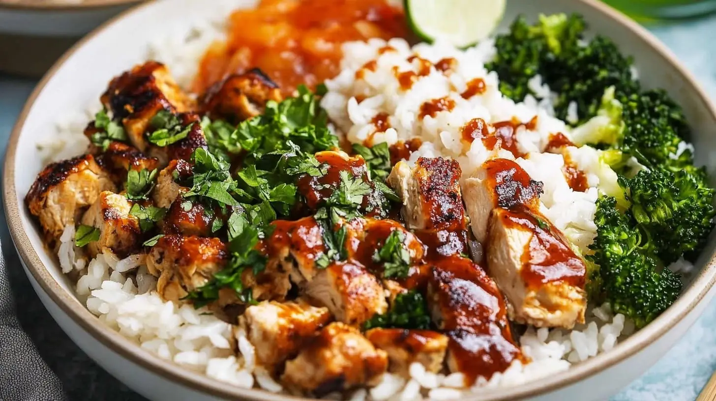 chicken rice bowl