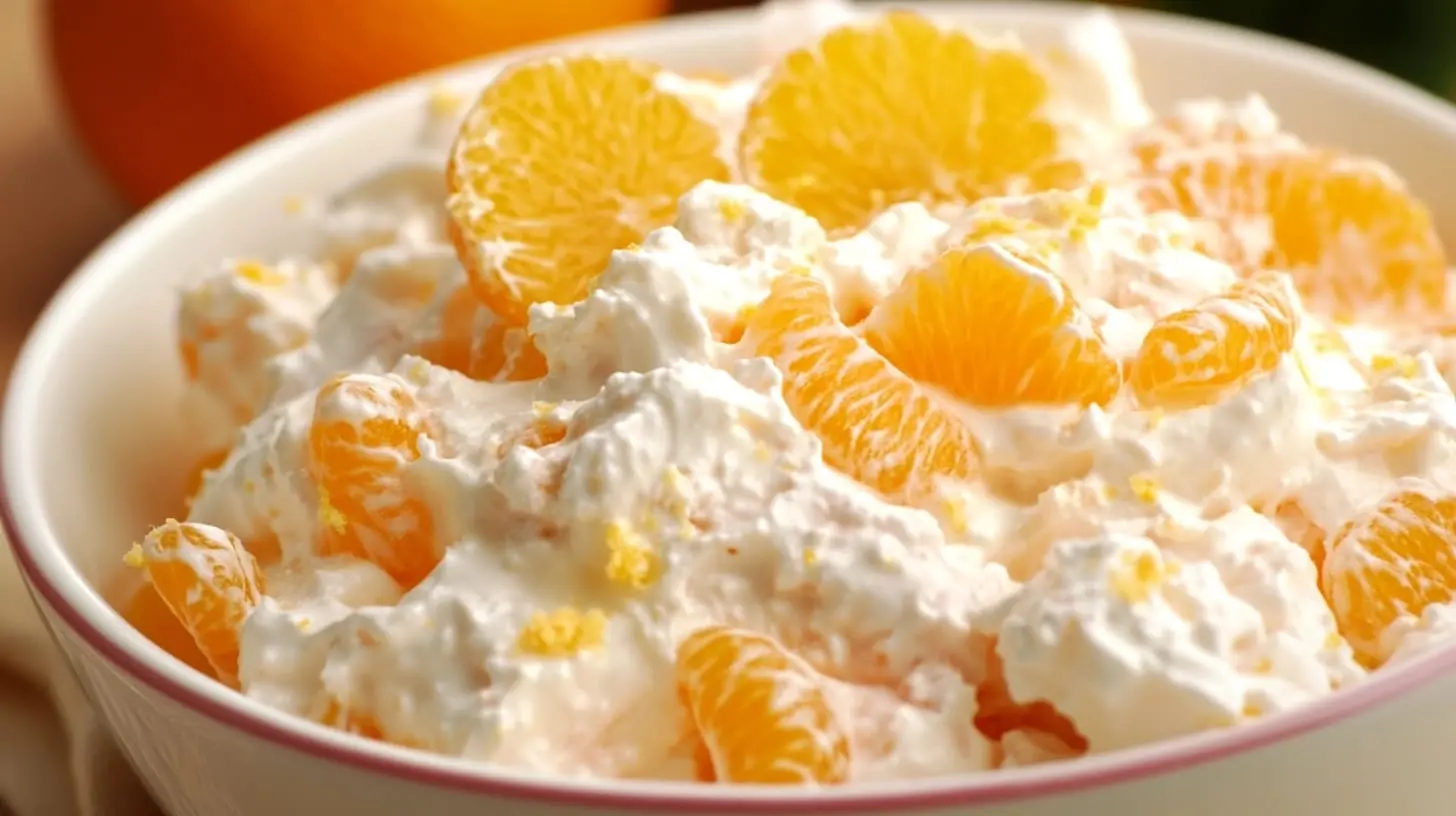 orange fluff salad