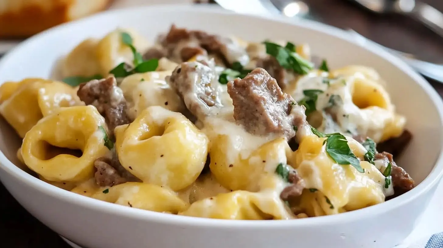 philly cheesesteak tortellini​