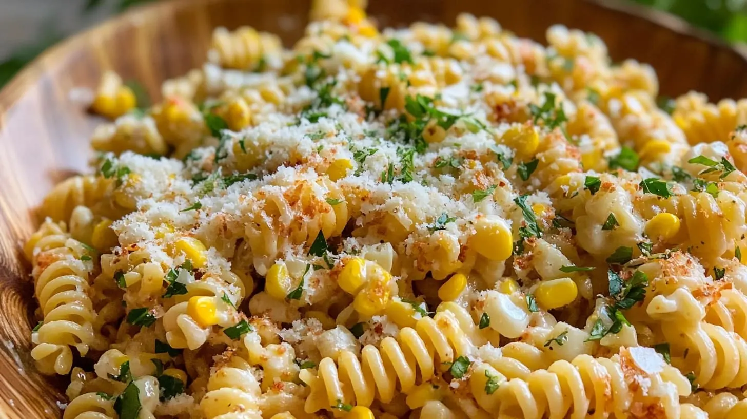 street corn pasta salad