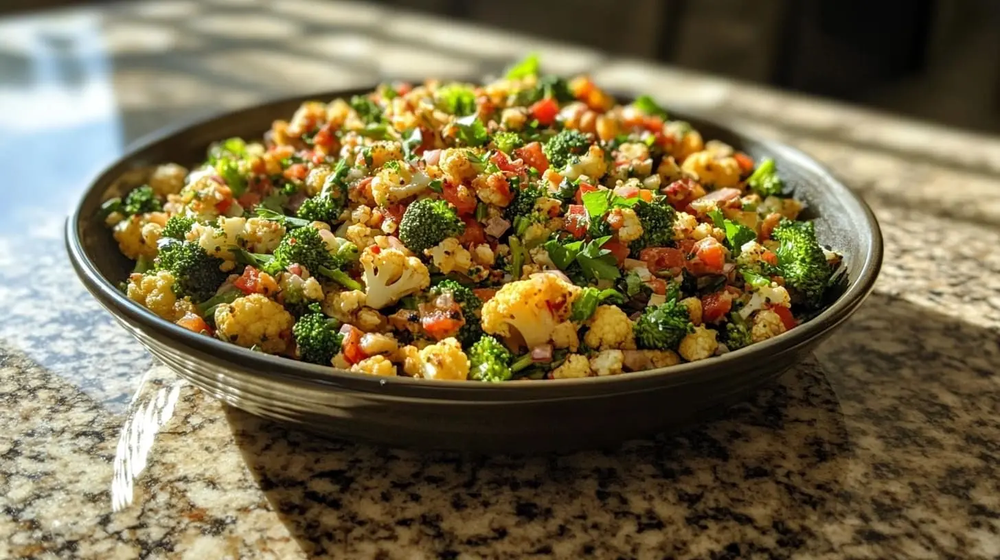 broccoli cauliflower salad