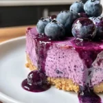 lemon blueberry cheesecake