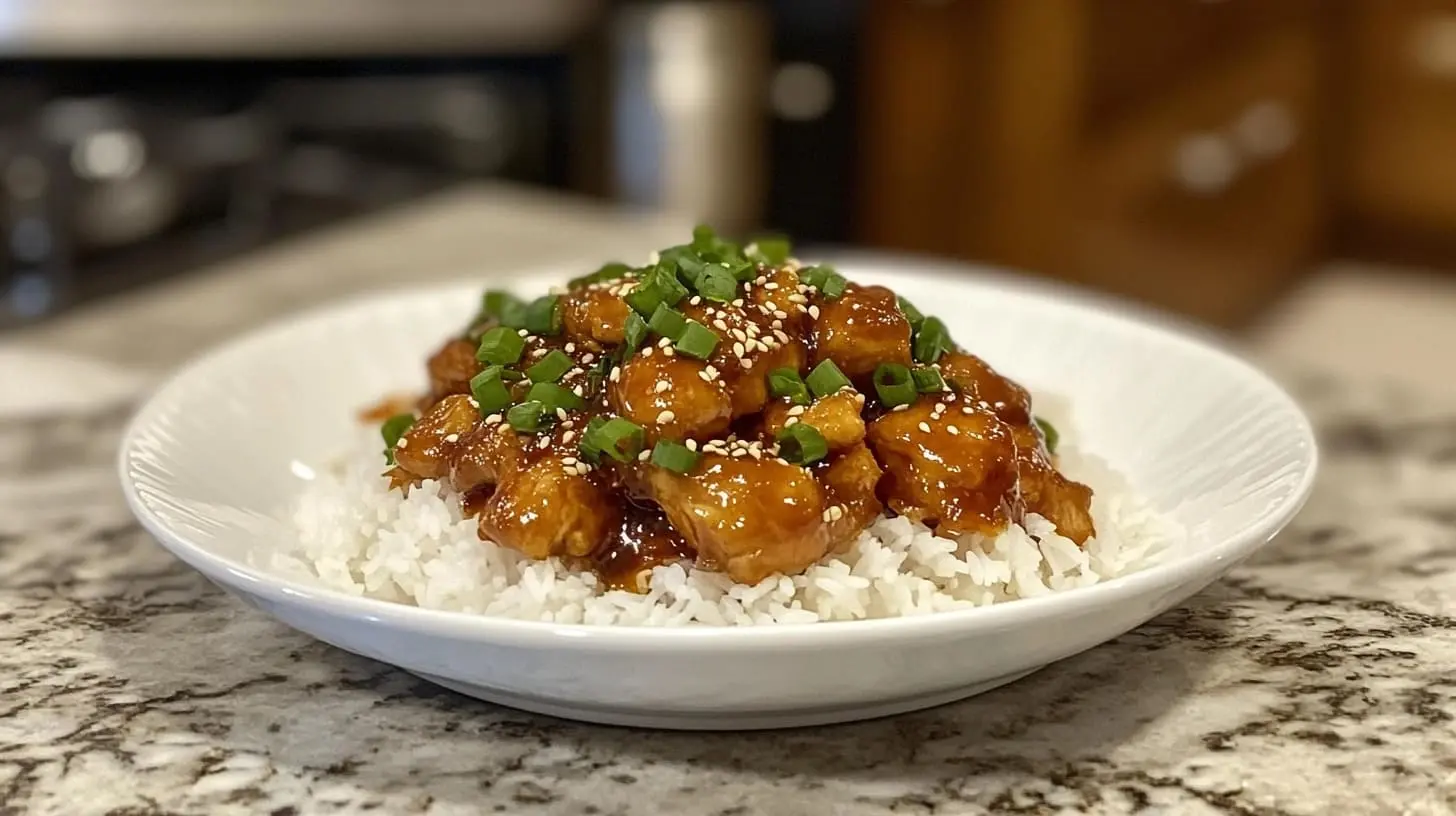 Easy orange chicken recipe